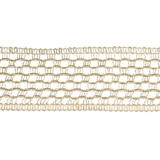 12 Pack: 1.5" x 4yd. Knit Metallic Ribbon by Celebrate It™ Classic